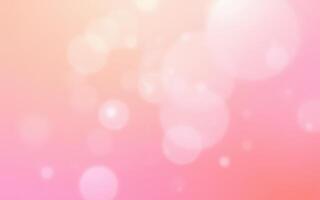 Soft pink bokeh lights create a dreamy atmosphere for celebration and special occasions photo