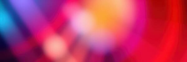 Colorful abstract light patterns create a vibrant atmosphere during a night event in an urban setting photo