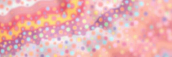 Abstract design featuring pastel colors and dotted patterns blending harmoniously in an artistic composition photo