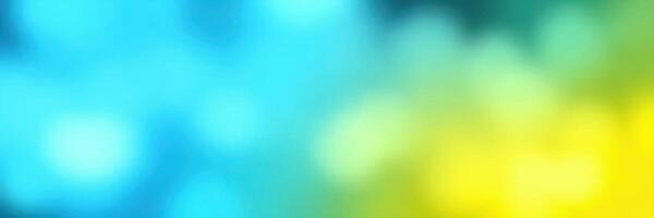 Vibrant abstract background showcasing blue and yellow colors with a soft focus effect during early morning light photo