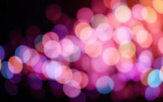Vibrant bokeh lights create a dreamy atmosphere during nighttime celebrations with friends and family photo