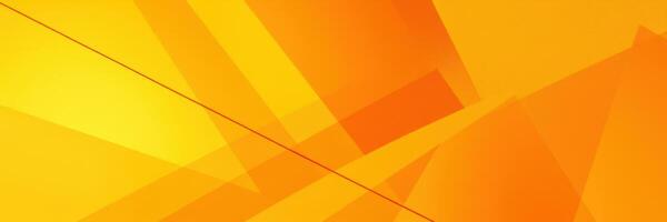 Vibrant abstract artwork in warm orange and yellow hues showcasing dynamic shapes and lines photo