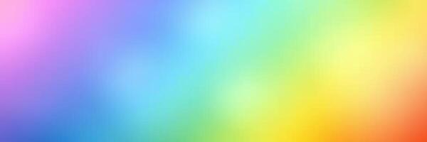 Colorful abstract background blending rainbow hues in a soft and dreamy composition photo
