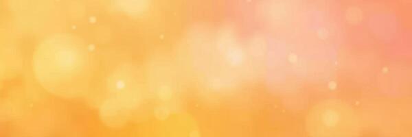 Bright orange and yellow abstract background with soft bokeh lights creating a warm and inviting atmosphere photo