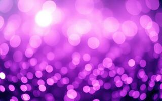 Light reflections create a stunning purple bokeh background during a night celebration photo