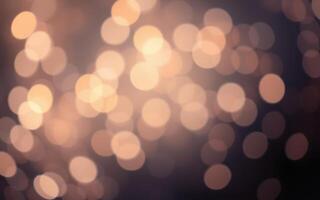 Warm, glowing bokeh lights create a dreamy atmosphere for a cozy evening gathering or celebration photo