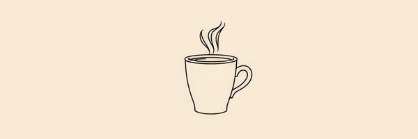 Cozy cup of steaming coffee sits on a soft, neutral background inviting warmth and comfort for a relaxing moment photo