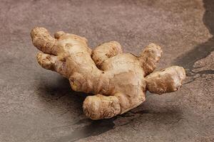 Ginger root for cooking and medicine photo