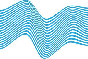 simple abstract sky color wave creative line pattern a blue wave with a line that says blue on it vector