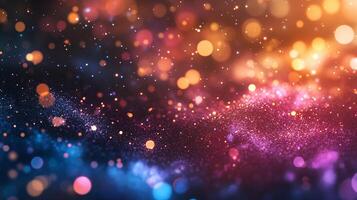 A colorful background with many small dots of different colors photo