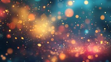 A colorful background with many small dots photo