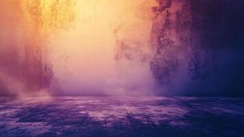 A blurry, colorful, and somewhat chaotic scene with a lot of texture photo