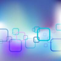 Rounded transparent squares, Futuristic abstract background with copy space vector