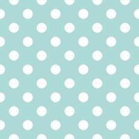 Seamless Blend of white and light Blue. Polka dot pattern background vector