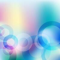 Luminous Orbs, Transparent Circle Design background with copy space vector