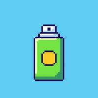 Pixel art Spray Can game asset design vector