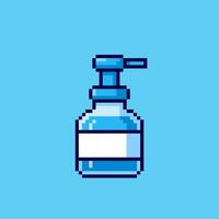 Pixel art Body wash game asset design vector