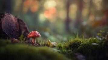 Natural background Landscape photo jogkradin in the deep forest