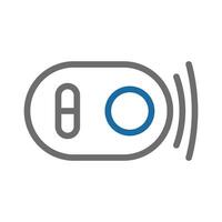 Smart Key Finder Locator Device. Concept of Innovation, Technology, and Convenience. vector