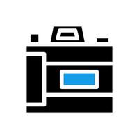 Camera icon, photography symbol. Concept of art, creativity, and visual communication. vector
