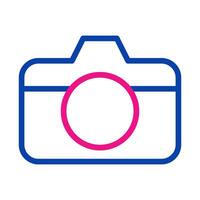 Camera icon. Concept of photography, imaging, and visual media. vector