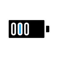 Battery charging icon. Concept of energy, power, and technology. vector