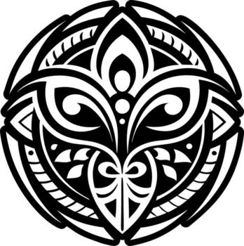 Patiki symbol icon in filled style vector