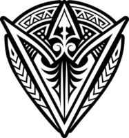 A solid style icon of ancestor symbol vector