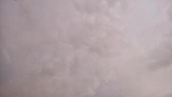 Cloudy sky, aerial view photo