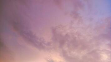 Pastel colored cloudscape photo