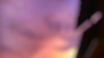 Abstract blurred sunset colors photo