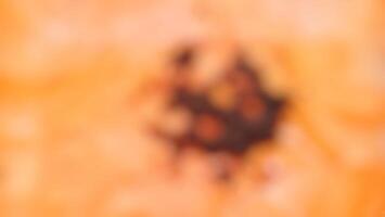 Blurred abstract orange background photo