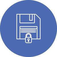 Disk Icon Design Symbol vector