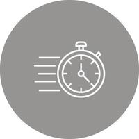 Fast Time Icon Design Symbol vector