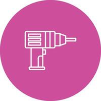 Drilling Machine Icon Design Symbol vector
