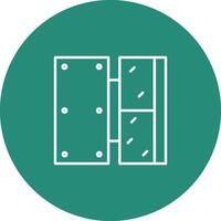 Drywall Icon Design Symbol vector