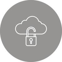 Cloud Icon Design Symbol vector