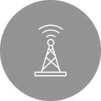 Broadcast Icon Design Symbol vector