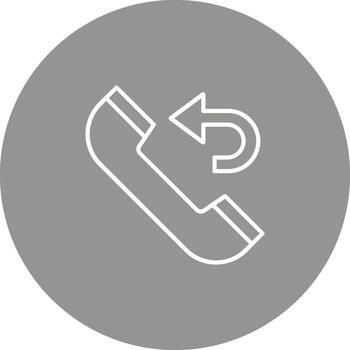 Callback Icon Design Symbol vector