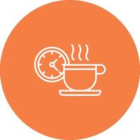 Coffee Break Icon Design Symbol vector