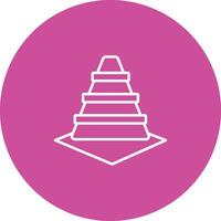 Cone Icon Design Symbol vector