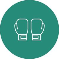 Boxing Glove Icon Design Symbol vector