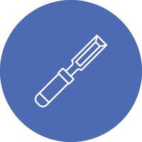Chisel Icon Design Symbol vector