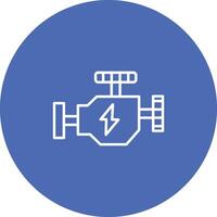 Car Engine Icon Design Symbol vector