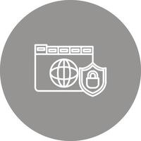 Browser Icon Design Symbol vector