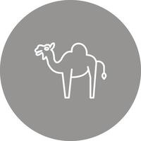 Camel Icon Design Symbol vector