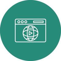 Website Icon Design Symbol vector