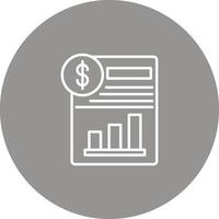 Statement Icon Design Symbol vector