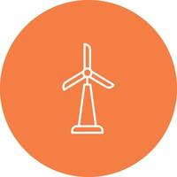 Wind Turbine Icon Design Symbol vector