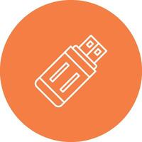Usb Flash Drive Icon Design Symbol vector